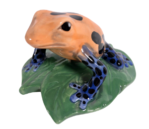 Geneva Dart Frog Figurine