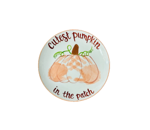 Geneva Cutest Pumpkin Plate