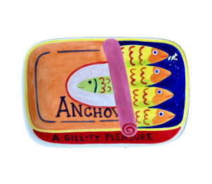 Geneva Anchovies App Plate
