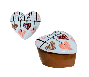 Geneva Heart Slanted Box