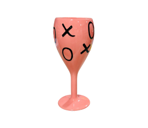 Geneva XOXO Wine Glass